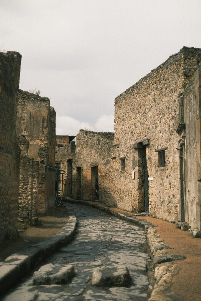 a street in pompei