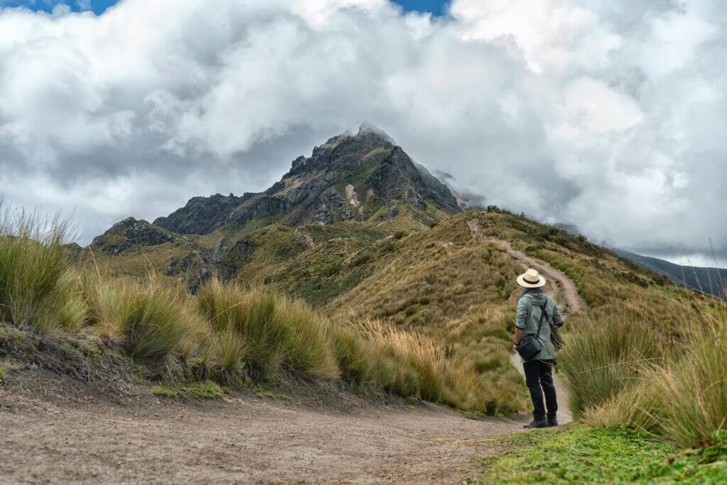 Pichincha is an active Strato Volcano, Ecuador’s capital, Quito wraps around its eastern slopes